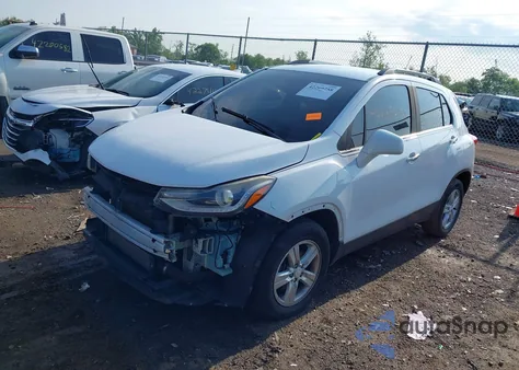 2017 Chevrolet Trax Lt z USA, uszkodzony, nr VIN 3GNCJLSB1HL210185
